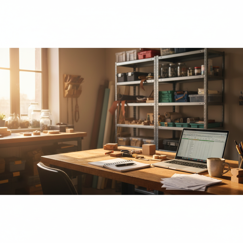Espace de travail d’une petite entreprise